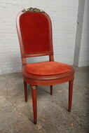 Louis XVI/ Art Deco Table +  6 chairs