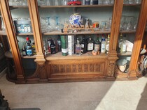 Louis XVI Bar and backbar (large)