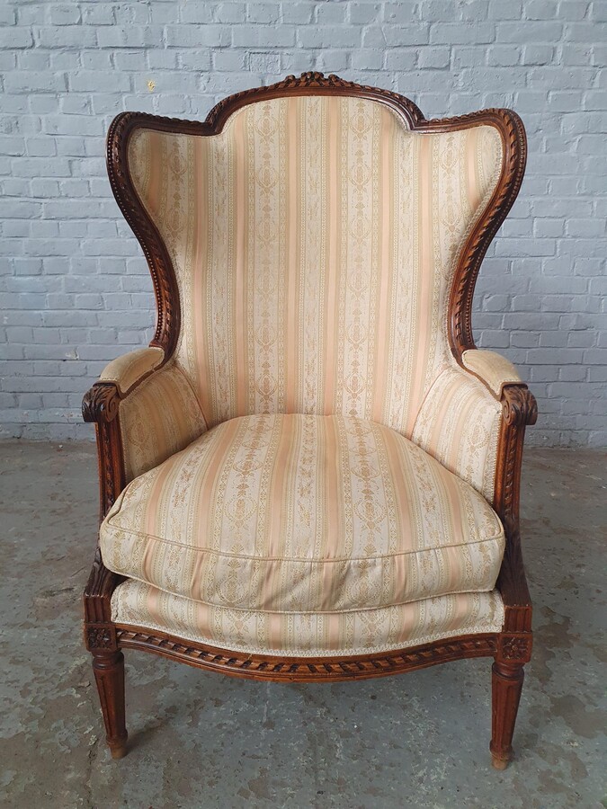 Louis XVI Bergere Armchair