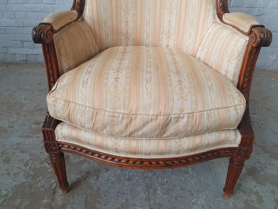 Louis XVI Bergere Armchair