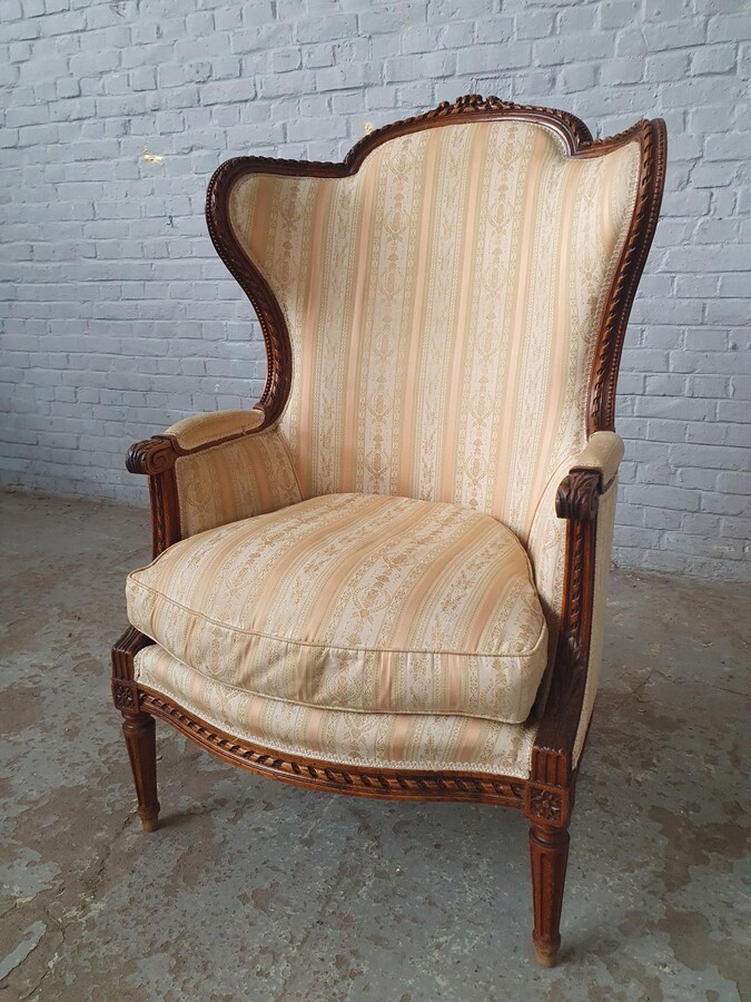 Louis XVI Bergere Armchair