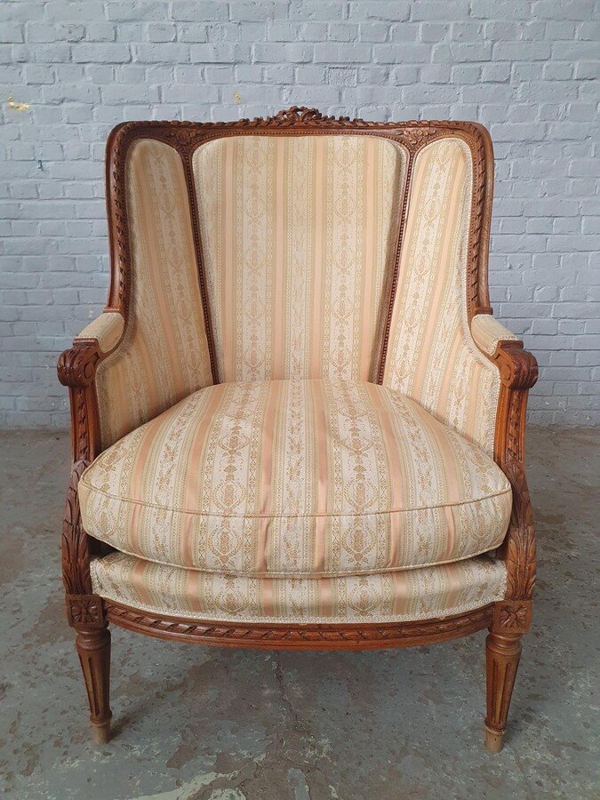 Louis XVI Bergere Armchair