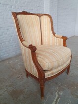 Louis XVI Bergere Armchair