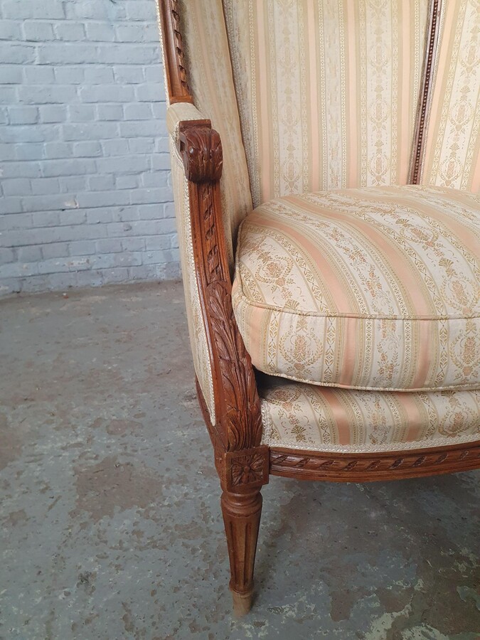 Louis XVI Bergere Armchair