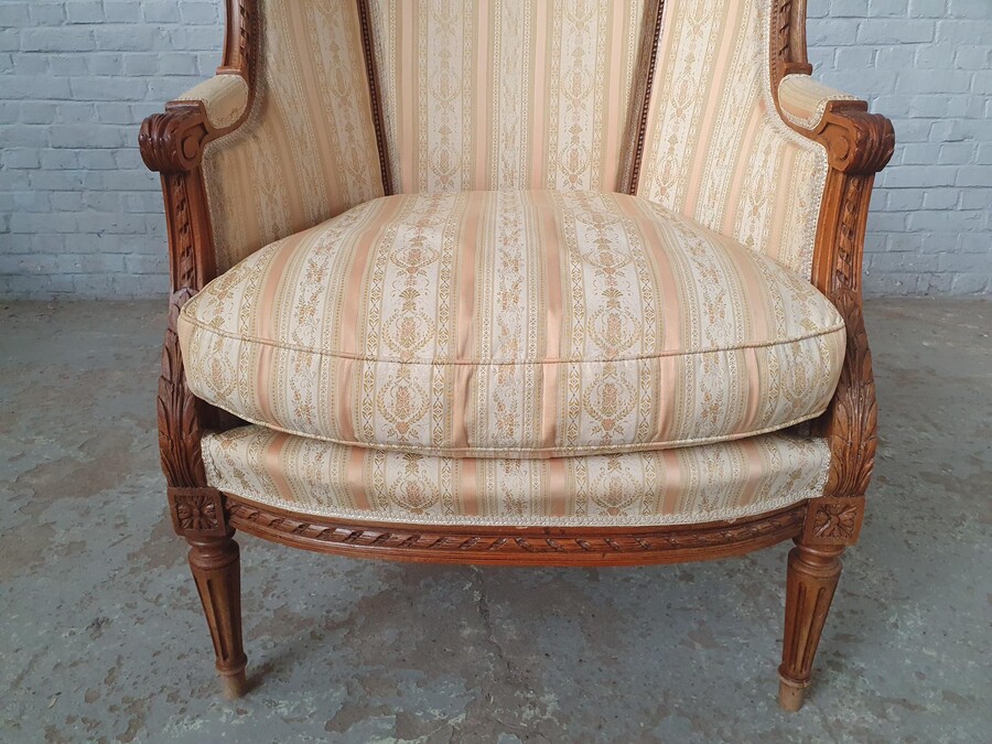 Louis XVI Bergere Armchair