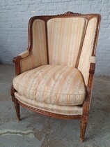 Louis XVI Bergere Armchair