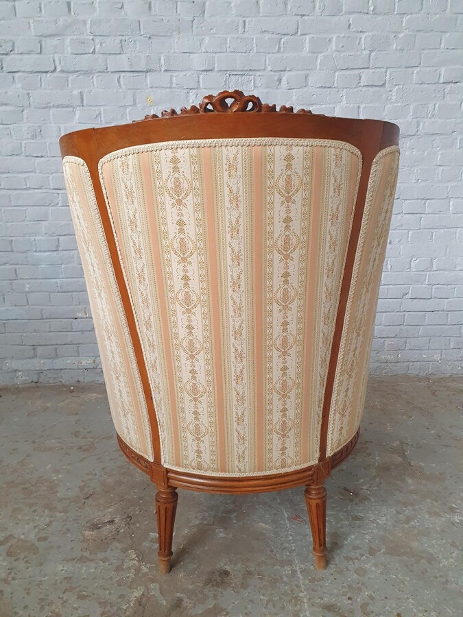 Louis XVI Bergere Armchair