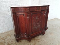 Louis XVI Cabinet (marble top)