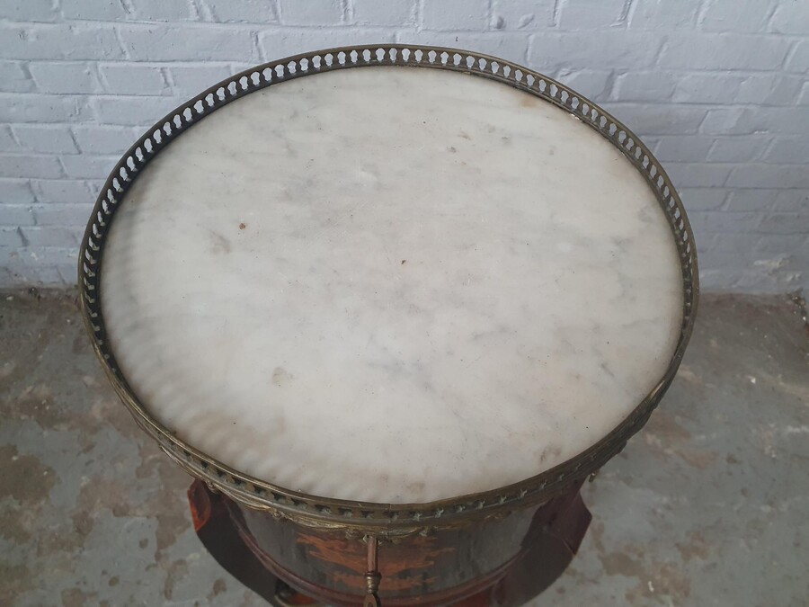 Louis XVI Cabinet (marble top)