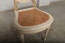 Louis XVI Console + 2 chairs