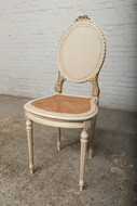 Louis XVI Console + 2 chairs