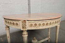 Louis XVI Console + 2 chairs