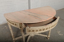 Louis XVI Console + 2 chairs