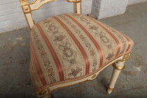 Louis XVI Consoles and chairs