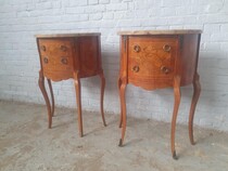 Louis XVI Nightstands (Pair)