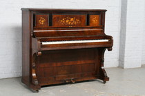 Piano Louis XVI Belgium Walnut 1890