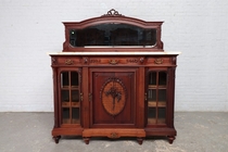 Server Louis XVI Belgium Mahogany 1890