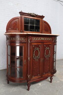 Server (marble top) Louis XVI Belgium Mahogany/Bronze 1890