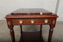 Louis XVI Sidetable (Marble top)