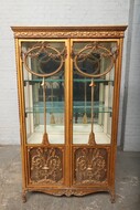 Vitrine (Display Cabinet) Louis XVI France Wood (Dore/Gilded) 1890