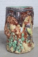 Planter Majolica France pottery 1930
