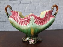 Planter Mayolica France Pottery 1920