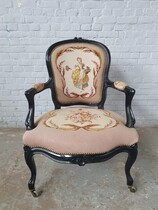 Napoleon III Armchairs (Tapestry)