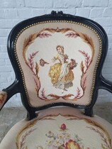 Napoleon III Armchairs (Tapestry)