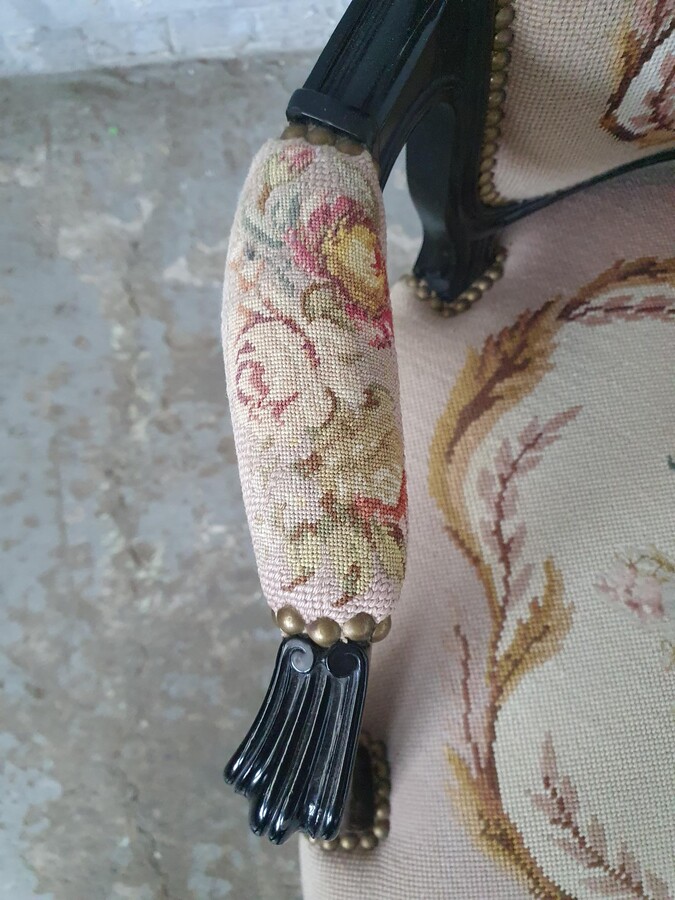 Napoleon III Armchairs (Tapestry)