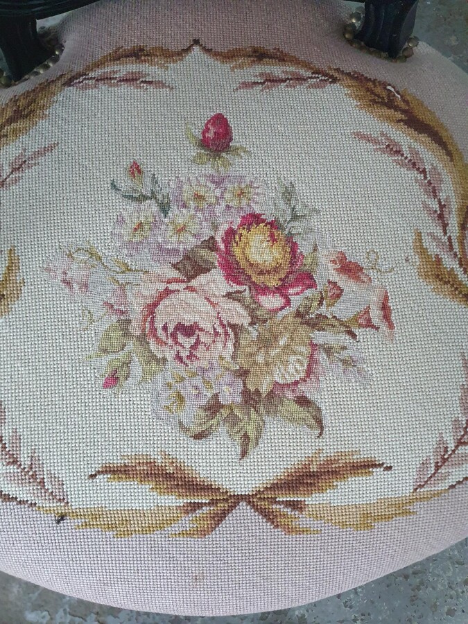 Napoleon III Armchairs (Tapestry)