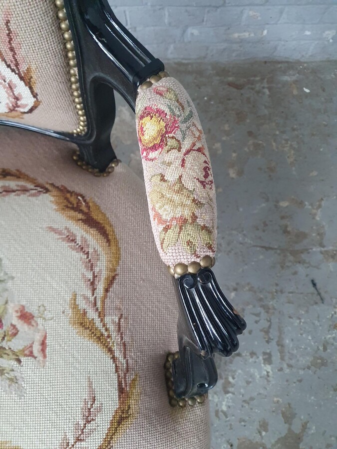 Napoleon III Armchairs (Tapestry)