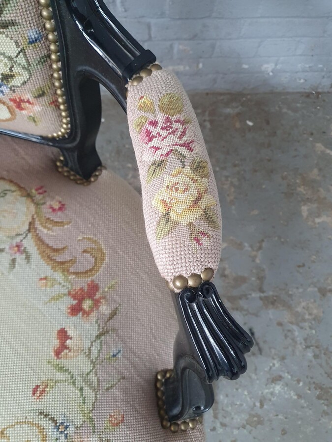 Napoleon III Armchairs (Tapestry)