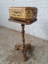 Box on stand  Napoleon III France Mahogany 1860