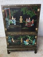 Cabinet Oriental (Chinese) China Wood 1960