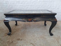 Oriental (Chinese) Coffee Table (Glass top)