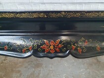 Oriental (Chinese) Coffee Table (Glass top)