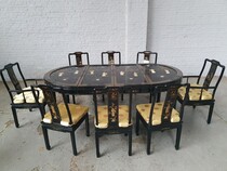 Oriental (Chinese) Dinningroomset  11pcs