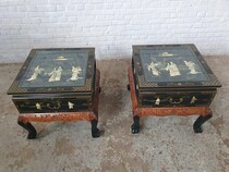 Oriental (Chinese) Sidetables (pair)