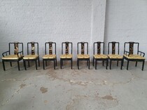 Oriental (Chinese) Table and 8 chairs