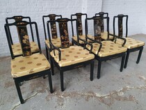 Oriental (Chinese) Table and 8 chairs