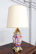 Table lamp Oriental (Chinese) France Bronze/Porcelain 1900