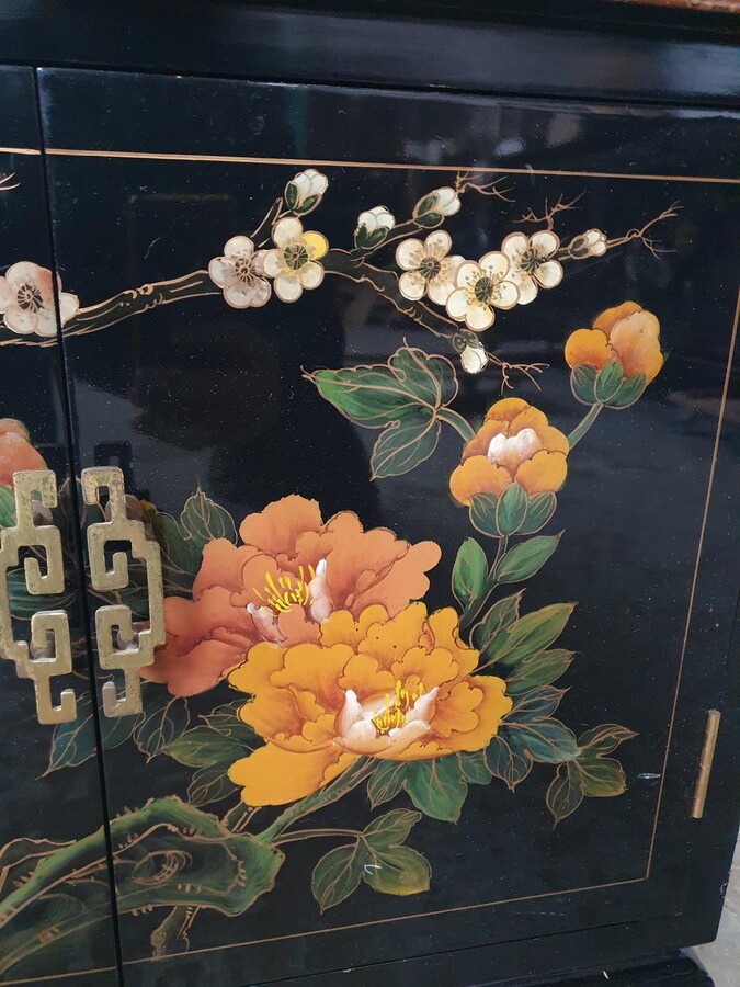 Oriental (Chinese) Vitrine (Display Cabinet)