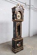 Grandfather Clock Oriental France Wood 1950