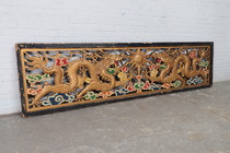 Pannel Oriental China Wood 1920