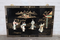 Pannel Oriental style China Oak 1940