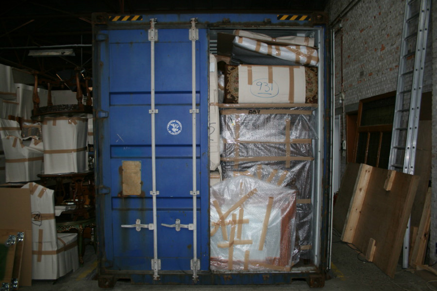 Packing of container