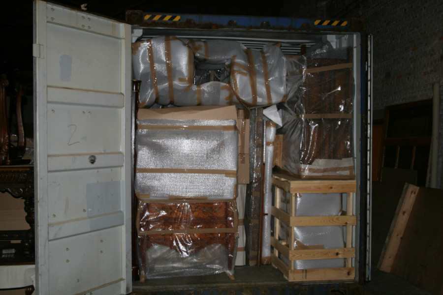 Packing of container