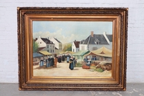 Painting France Canvas 1920