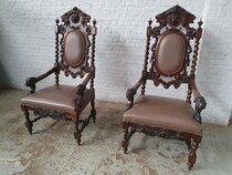 Renaissance Armchairs (pair)