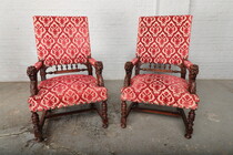Renaissance Armchairs (pair)